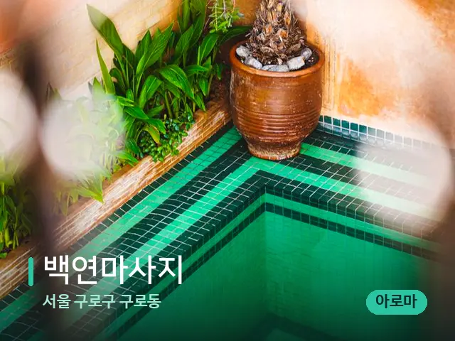 서울 구로구 구로동 백연마사지 — 데이 스파 인테리어